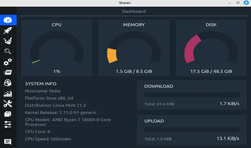 Stacer: Optimizing and Cleaning Your Linux OS
