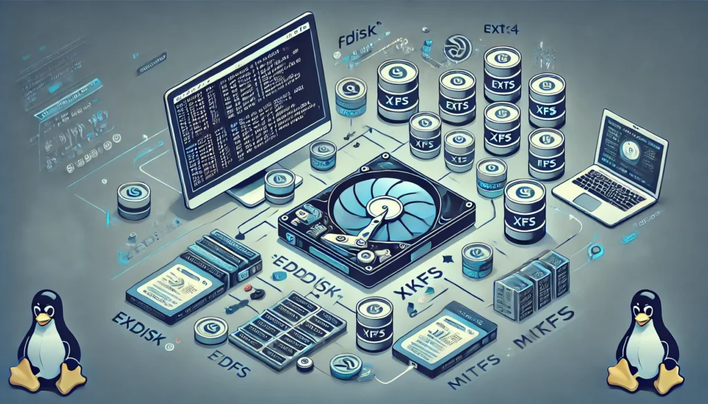 Creating Partitions and File Systems in Linux