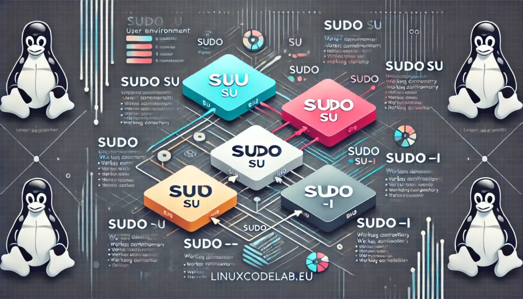 Understanding the Differences Between su, sudo su, sudo su -, and sudo -i
