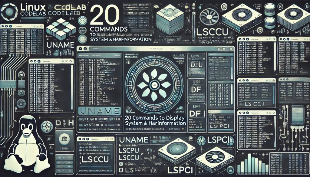 
20 Commands to Display System and Hardware Information in Linux