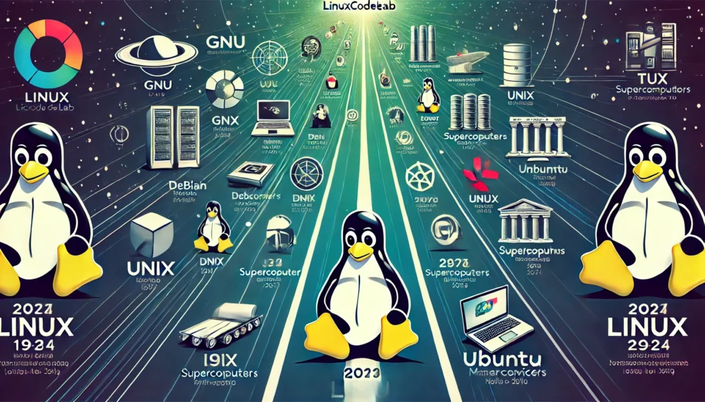 History of Linux: From the Origins to Today