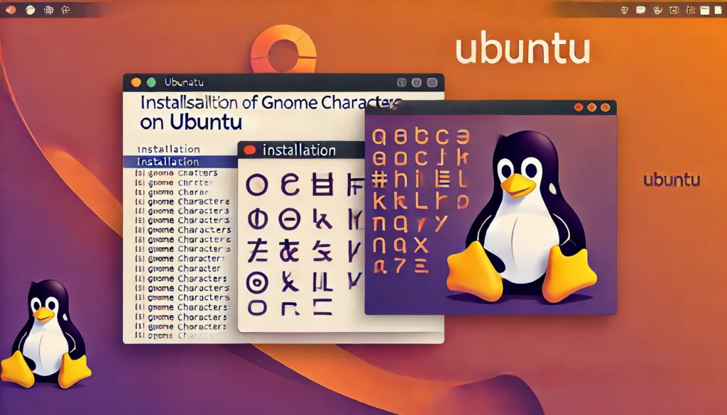 How to install GNOME Characters on Ubuntu